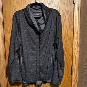 Maurices Charcoal Cowl Neck Top 3X Inmotion
